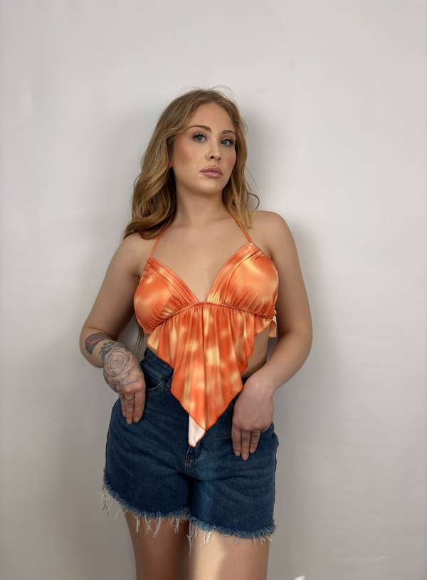 TOP SUNSET SATIN