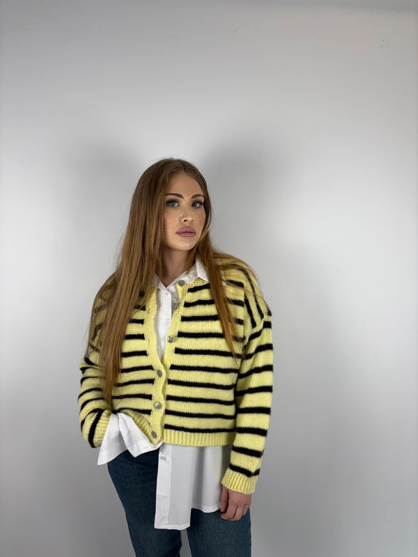 Cardigan kelly giallo