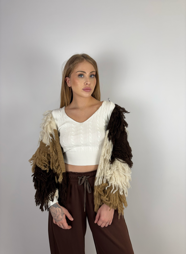 Cardigan Tricolore