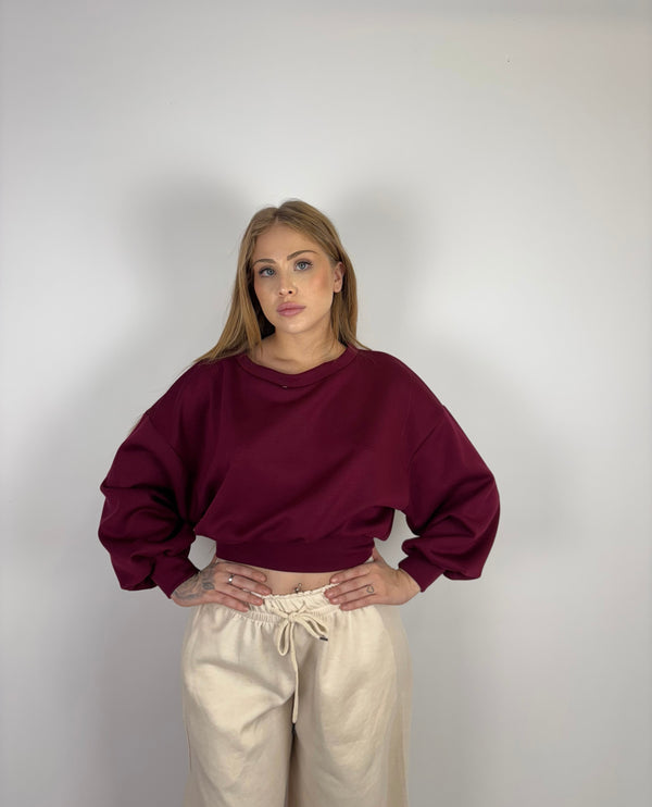 Felpa Basic Crop