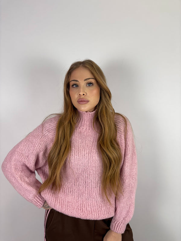 Soft Pink Knit