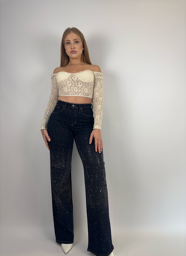 Jeans Sparkle Flare